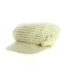 Honeycomb newsboy cap