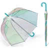 Parapluie Cloche Transparent Multicolore Courbe Bleu - Esprit