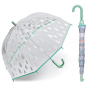 Children's Transparent Bubble Umbrella with Hydro-Reactive Drops - Esprit