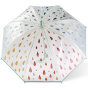 Children's Transparent Bubble Umbrella with Hydro-Reactive Drops - Esprit