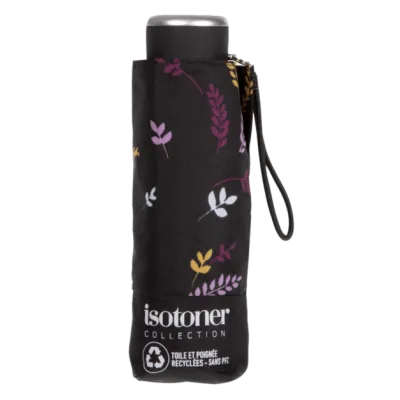 Mini Ultra Slim Wheat Ear Umbrella - Isotoner ref 20731 traclet hat shop