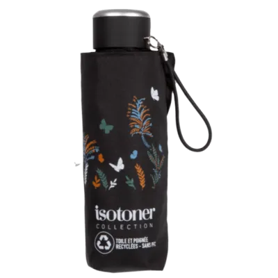 Parapluie Mini Ultra Slim Papillon automnal - Isotoner