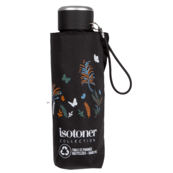 Autumn Butterfly Mini Ultra Slim Umbrella - Isotoner