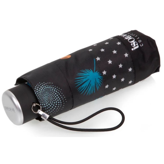 Parapluie Mini Ultra Slim Patchwork Plume - Isotoner