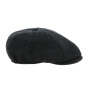 Grey extended 8-panel cap