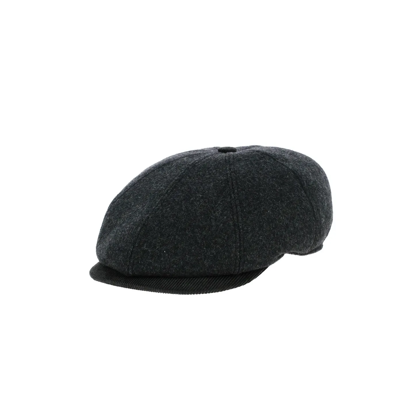 Grey extended 8-panel cap - ref 21072