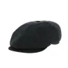Grey extended 8-panel cap - ref 21072