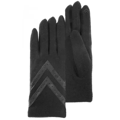 Gants Femme Tactiles Laine Noir  - Isotoner