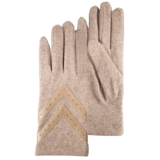 Gants Femme Tactiles Laine Beige - Isotoner Gants Femme Tactiles Laine Beige - Isotoner