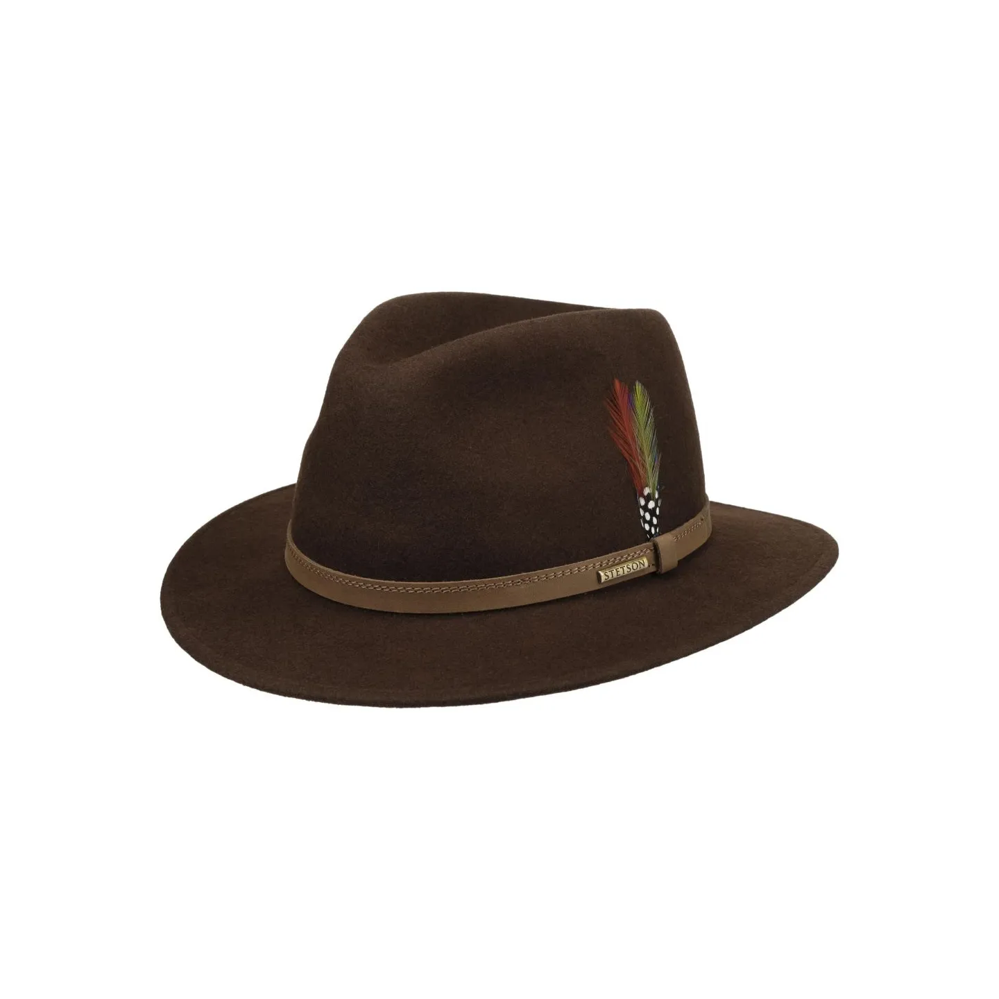 Ashton Woolfelt Brown Hat - Stetson Reference: 21092| Traclet Hat Shop