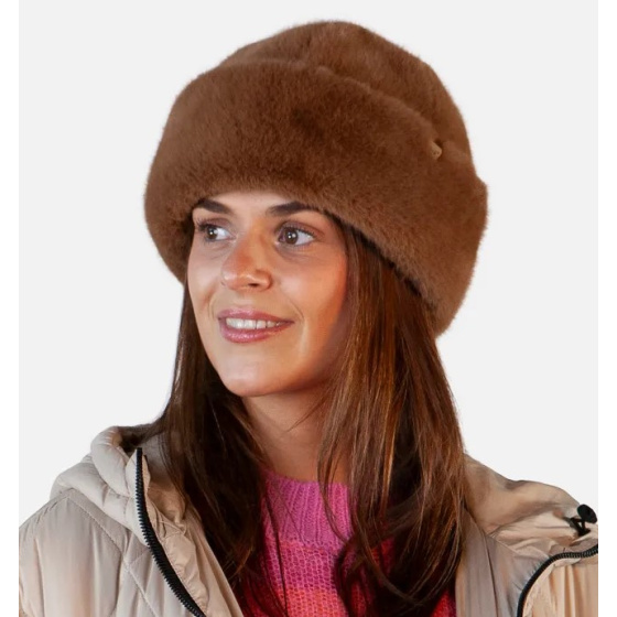 Brown Faux Fur Cherrybush Hat - Barts