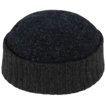 Bonnet Docker à Revers Baia Laine Bleu - Traclet