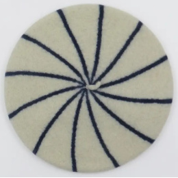La Marinière Blue/Ecru Beret - Le Béret Français