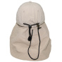 Sahara Beige Neck Cover Baseball Cap - Traclet