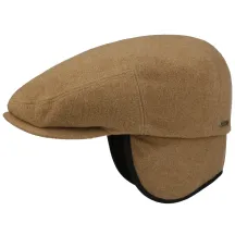 Casquette kent Cache Oreille Laine Camel - Stetson Reference : 21145| Chapellerie Traclet