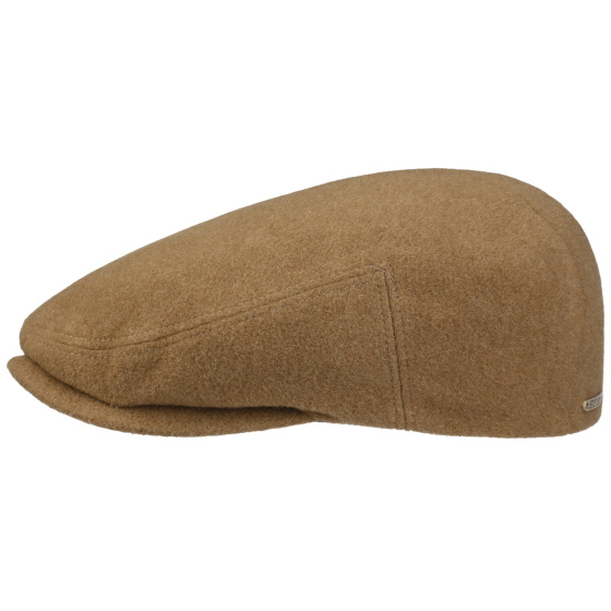 Kent Cap with Ear Flaps Wool Olive - Stetson