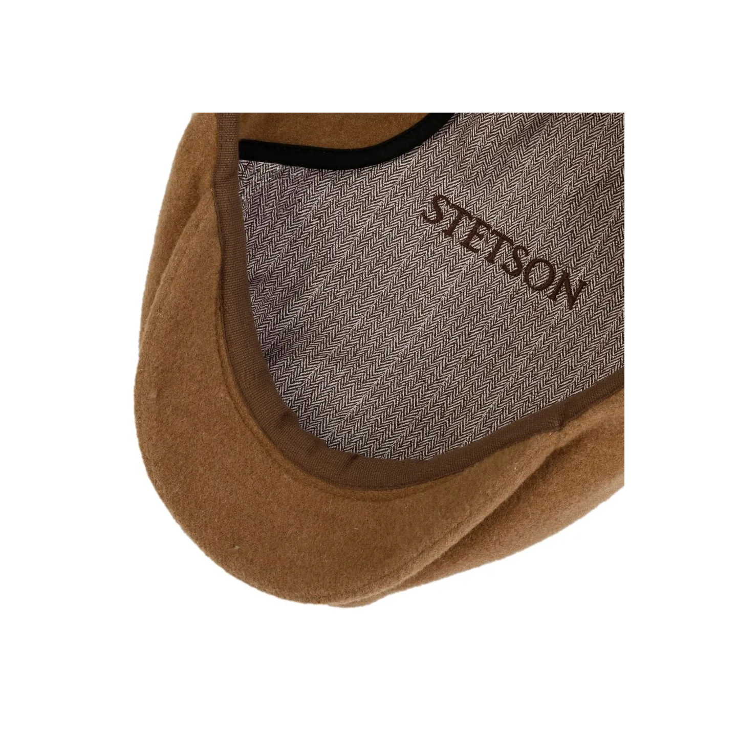 Casquette kent Cache Oreille Laine Olive  - Stetson Reference : 21146| Chapellerie Traclet