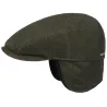 Casquette kent Cache Oreille Laine Olive - Stetson