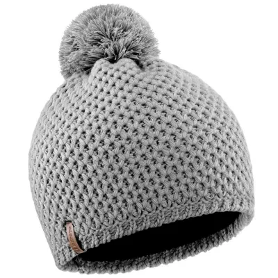 Bonnet Pompon Gris - Le Drapo fabrique en France Reference : 21149| Chapellerie Traclet