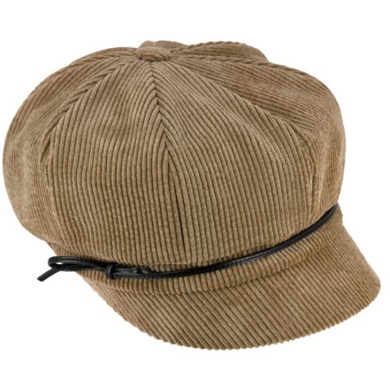 Bergamo Velvet Newsboy Cap - Traclet