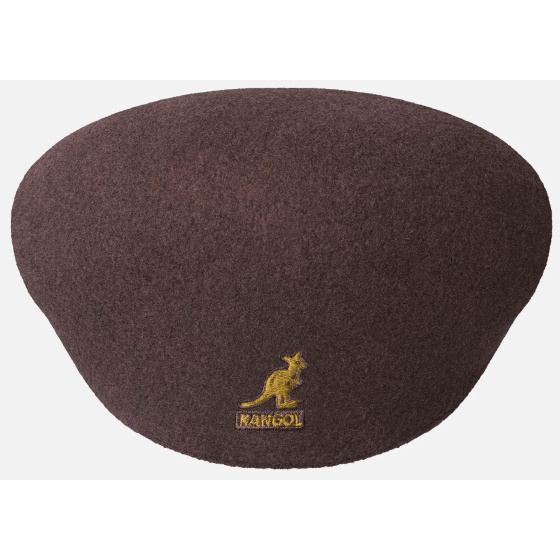504 Flat Cap Tobacco Wool - Kangol 504 Flat Cap Tobacco Wool - Kangol