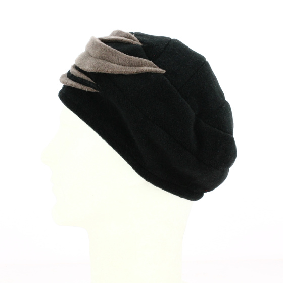 Bonnet Polaire Elfe Noir & Marron