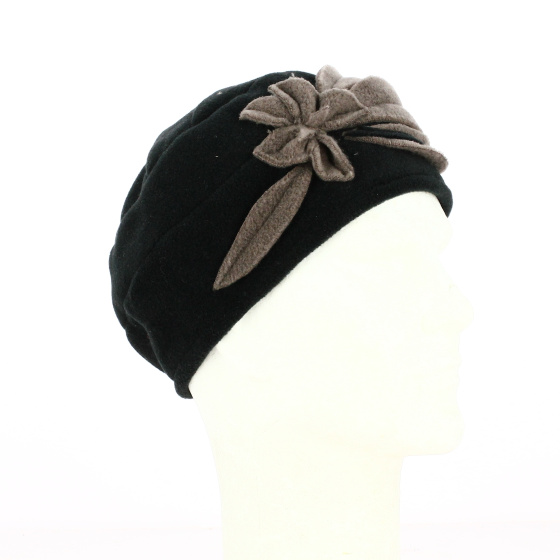 Bonnet Polaire Elfe Noir & Marron