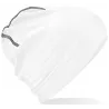 Bonnet De Nuit Coton Coutures Overlock Blanc   Reference : 21193 | Chapellerie Traclet