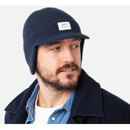 Coedy Navy Ear-Flap Cap Beanie - Barts