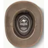Chapeau Australien AFleetwood Cuir Marron - SCIPPIS - Traclet réf 21196 chapellerie traclet