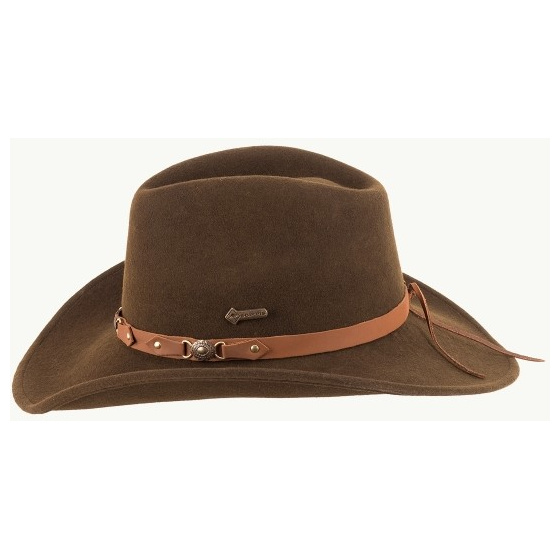 Chapeau Bandit Western Marron - Scippis