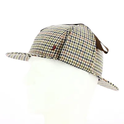 Casquette Sherlock en Laine avec Doublure- Alfonso d'Este Reference : 21198 | Chapellerie Traclet