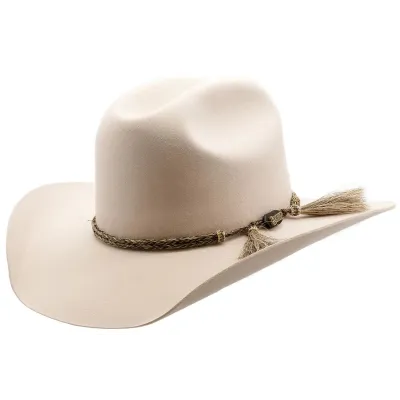 Western Hat Rough Rider Natural Fur Felt - Akubra Reference: 12773 | Traclet Hat Shop