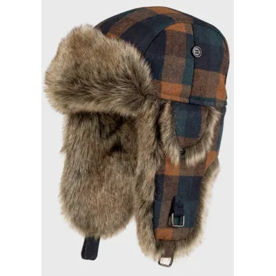 Plaid Canadian Ushanka - Traclet ref 21199 Traclet Hatmakers