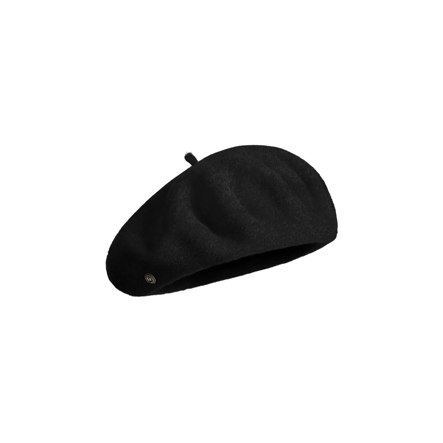Béret Mini Iraty Cachemire Noir - Héritage par Laulhère