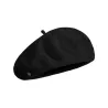 Béret Mini Iraty Cachemire Noir - Héritage par Laulhère