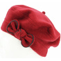 Red Thread Polar Beret made in France - Traclet