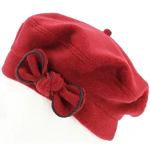 Béret Polaire fil rouge made in france - Traclet