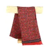 Foulard Homme Soie Rouge Motifs - Traclet