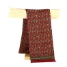 Leonard Burgundy Silk Scarf - Traclet Reference: 12193 | Traclet Hat Shop