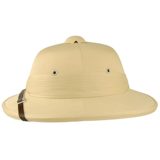 Khaki Indian Colonial Helmet - Traclet