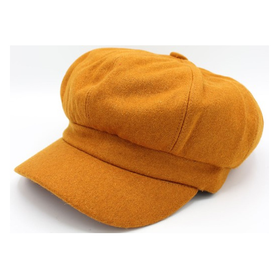 Wool Newsboy Cap - Traclet Wool Newsboy Cap - Traclet