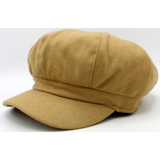 Wool Newsboy Cap - Traclet Wool Newsboy Cap - Traclet
