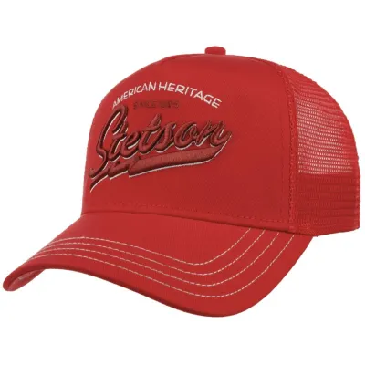 Casquette Baseball Singe 1865 ROUGE - Stetson Reference : 21268| Chapellerie Traclet