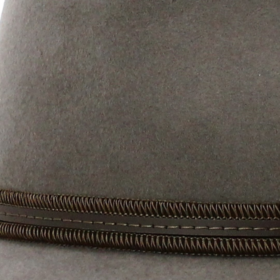 Chapeau HUGO FEUTRE POIL LICHEN - Made in France