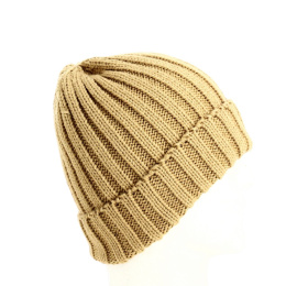 Knitted Beanie with Satin Lining - Traclet