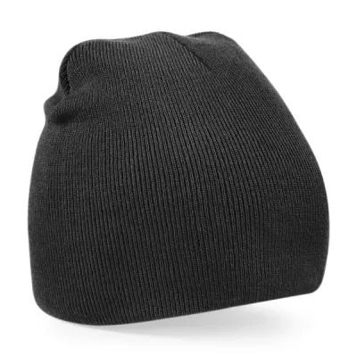 Original Acrylic Gray Beanie - Beechfield Reference: 21305 | Chapellerie Traclet