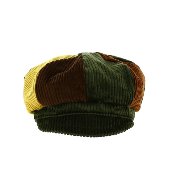 Casquette Gavroche Velours Multicolore - faustmann Casquette Gavroche Velours Multicolore - faustmann