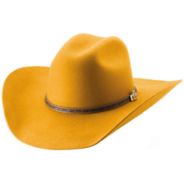 Life With You Yellow Wool Felt Hat - Bullhide