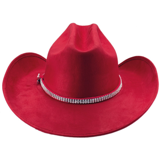 Red Wool Felt Belong Together Hat - Bullhide